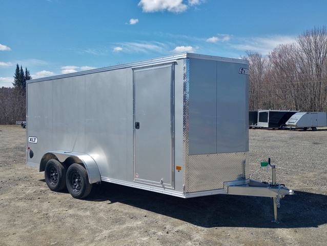 2026 E-Z HAULER XLT 7X16 7K Aluminum Enclosed Cargo W/Spring Assis in Manchester, ME