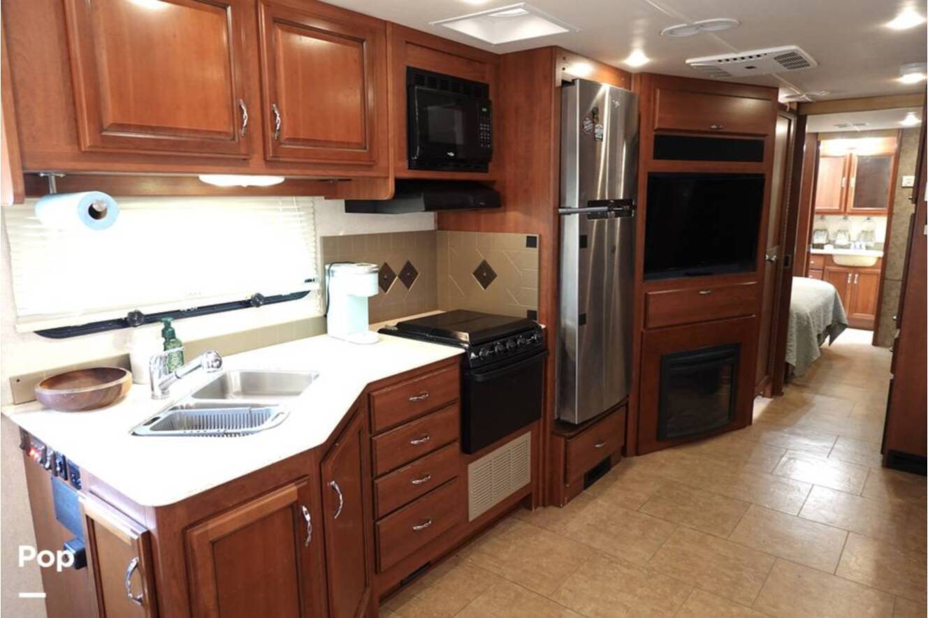 A photo of this 2016 Fleetwood Storm 35SK