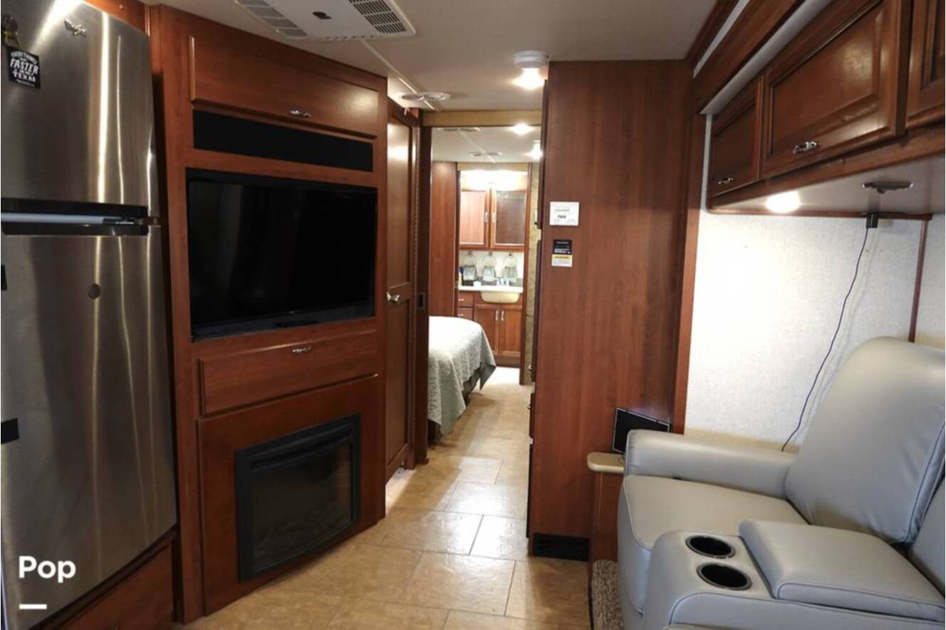 A photo of this 2016 Fleetwood Storm 35SK