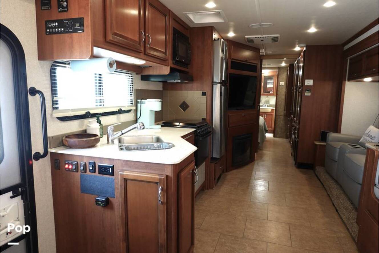 A photo of this 2016 Fleetwood Storm 35SK