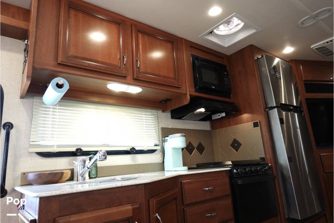A photo of this 2016 Fleetwood Storm 35SK