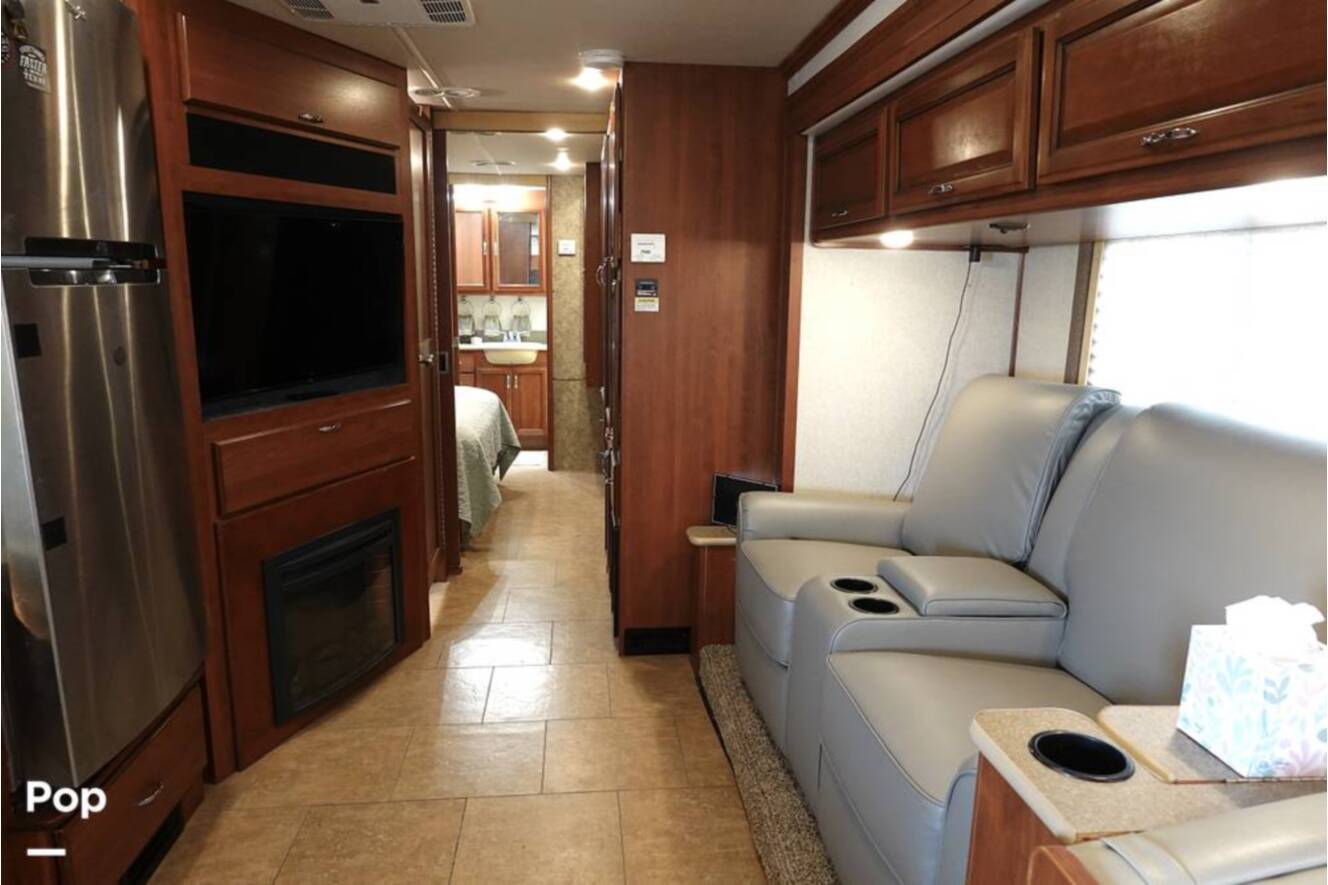 A photo of this 2016 Fleetwood Storm 35SK
