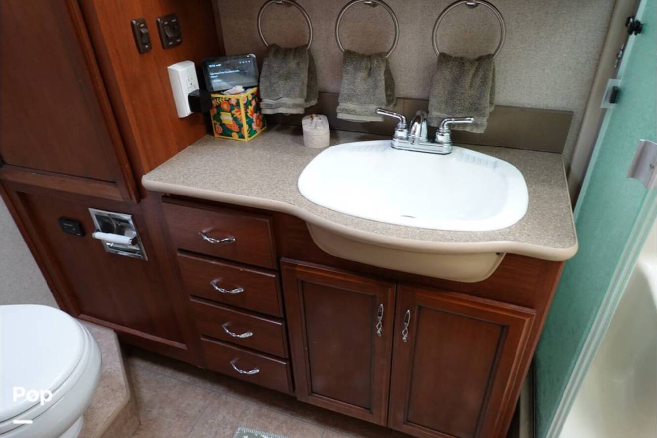 A photo of this 2016 Fleetwood Storm 35SK