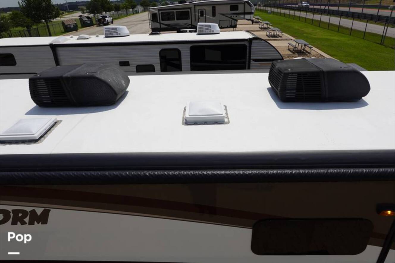 A photo of this 2016 Fleetwood Storm 35SK
