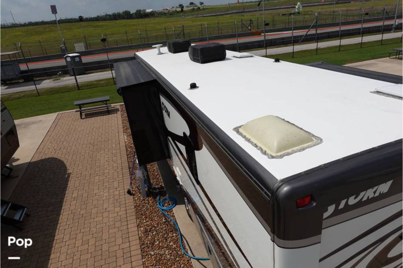 A photo of this 2016 Fleetwood Storm 35SK