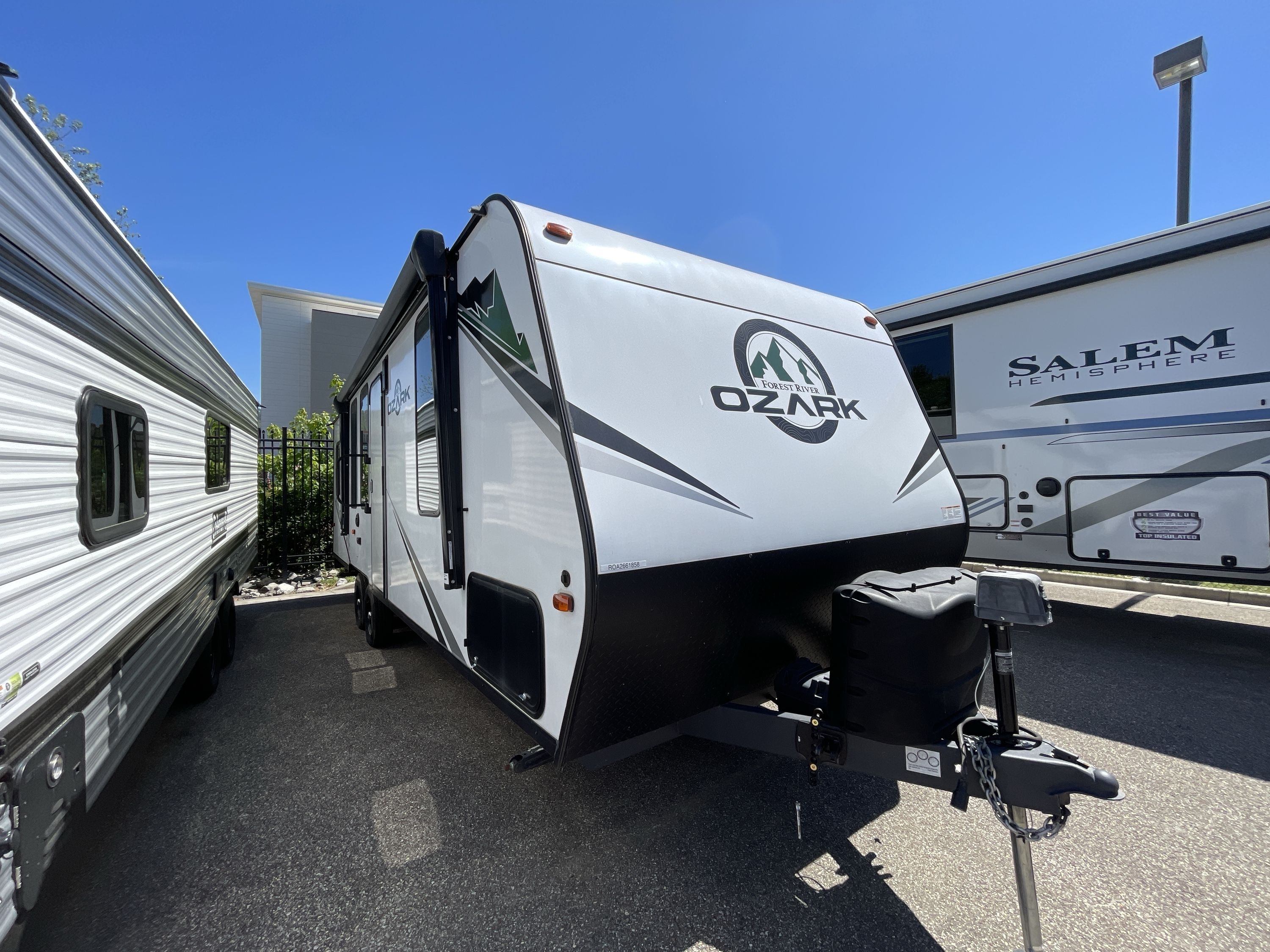 2022 Forest River OZARK 2500THX Travel Trailer Toy Hauler RV