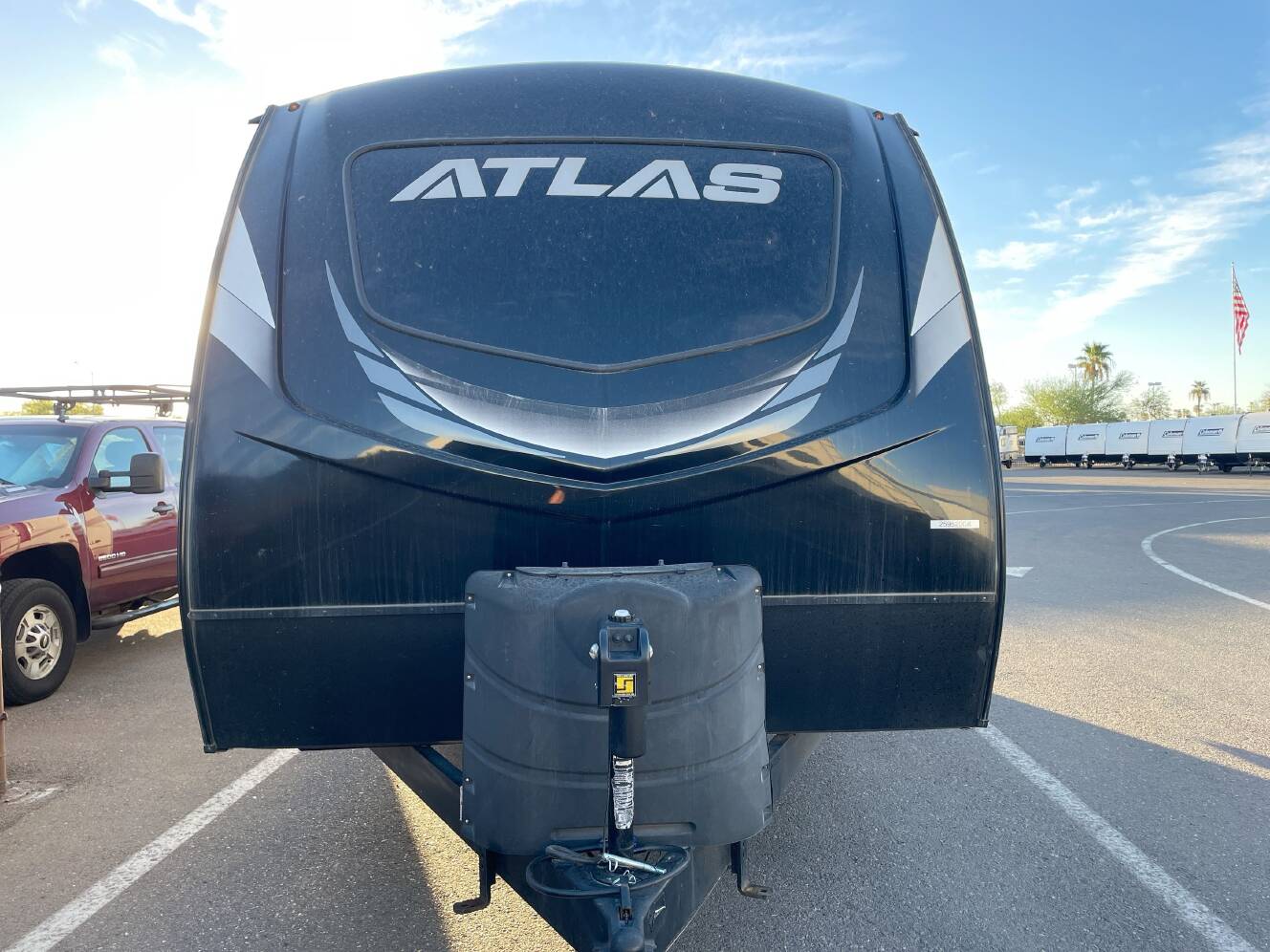 A photo of this 2021 Dutchmen ATLAS 2202RB