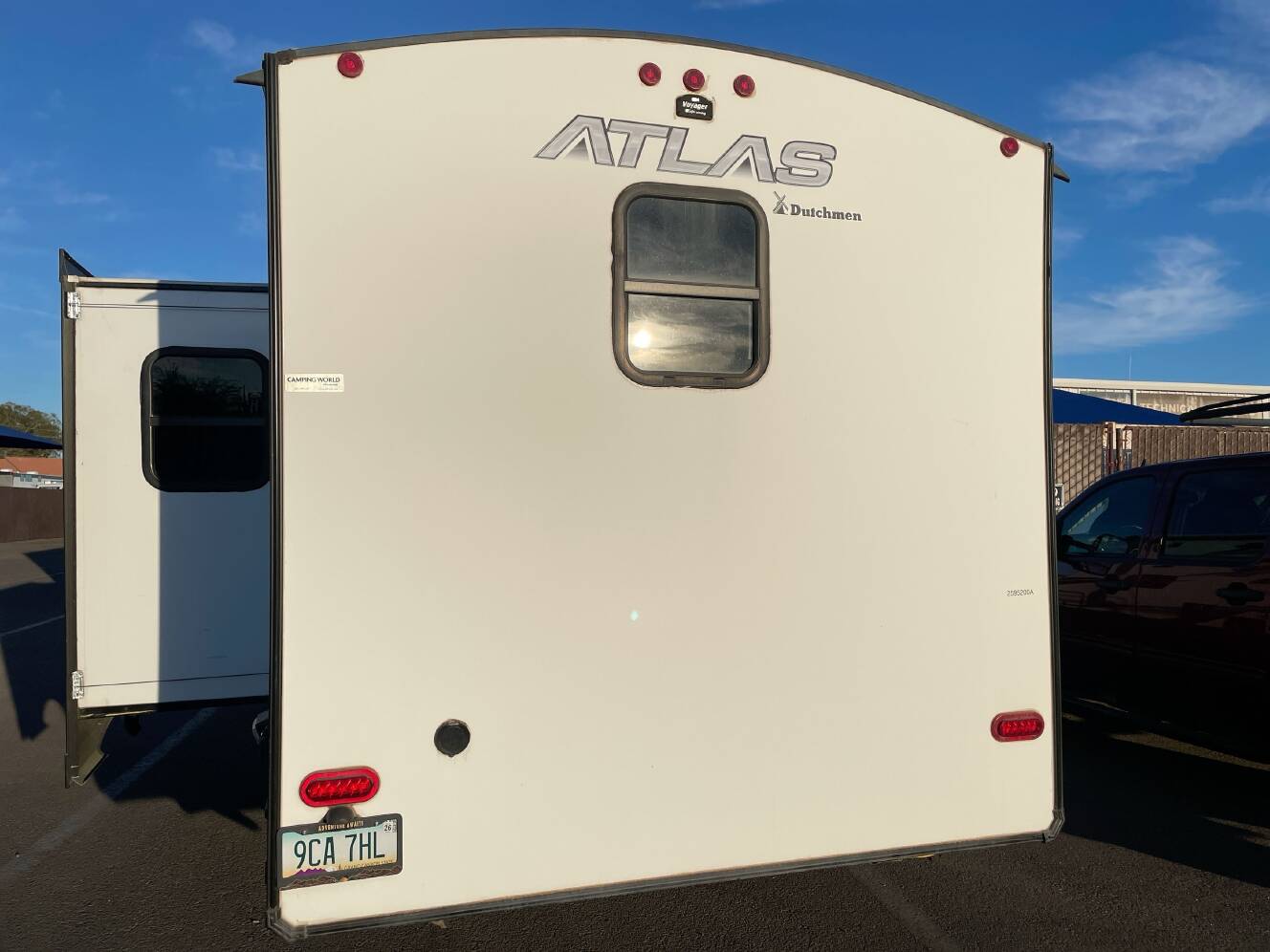 A photo of this 2021 Dutchmen ATLAS 2202RB