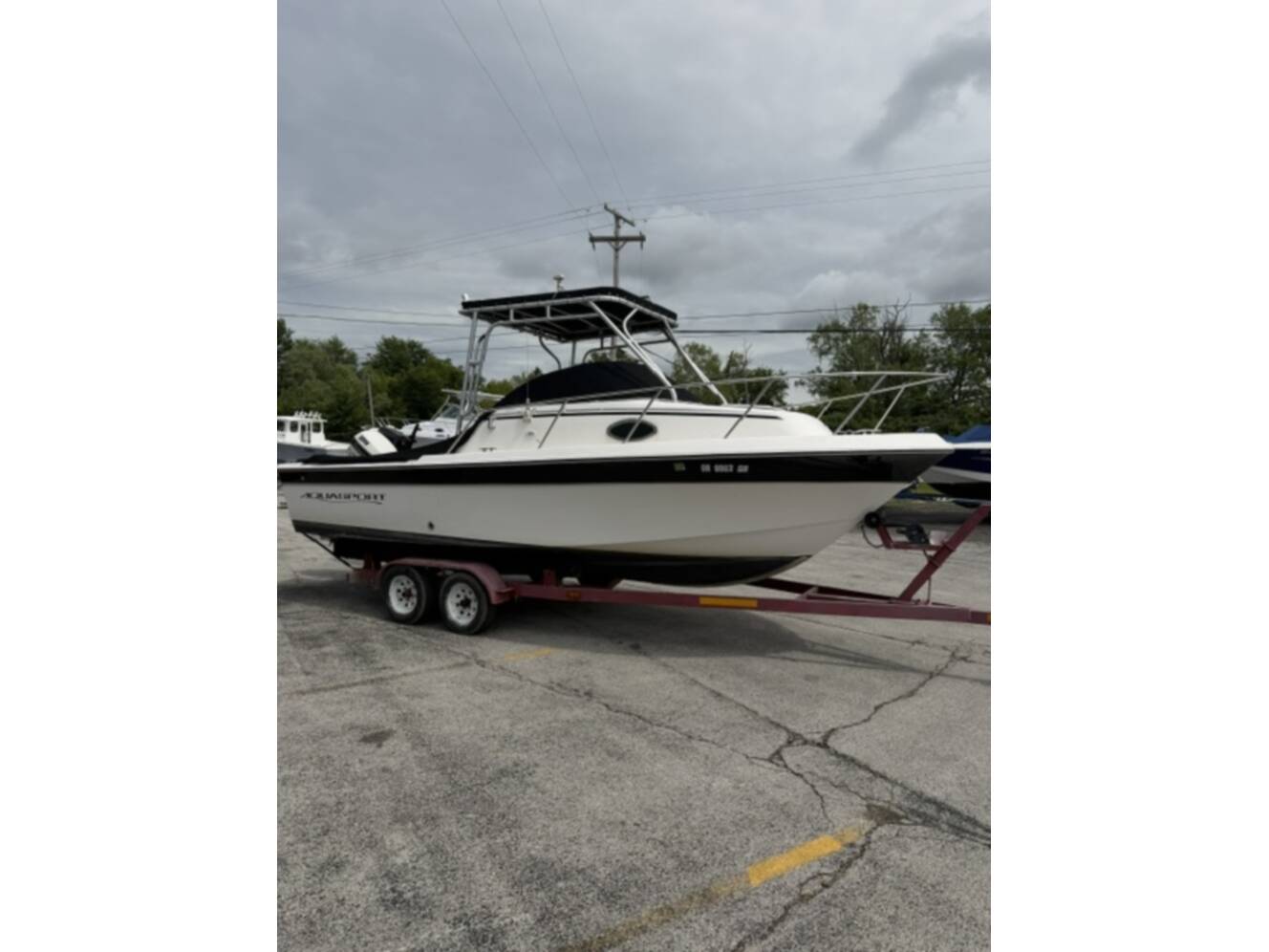 A photo of this 1998 Aqua Sport 215 WAC