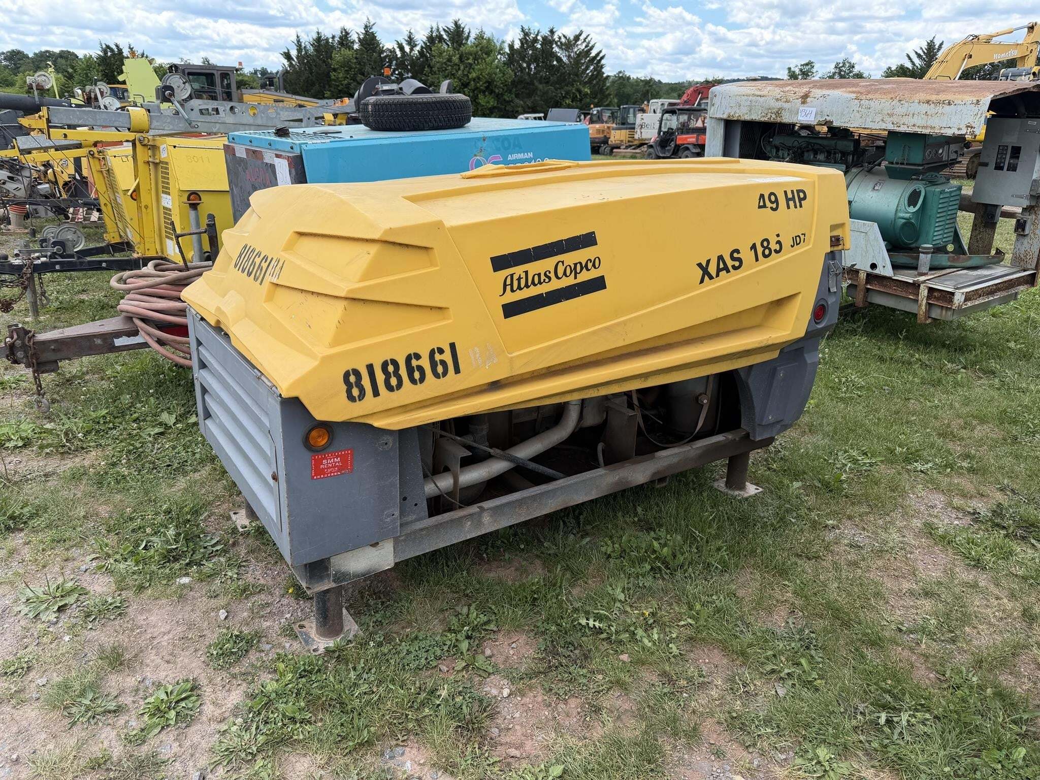 2010 ATLAS COPCO XAS185JD7 in Manheim, PA