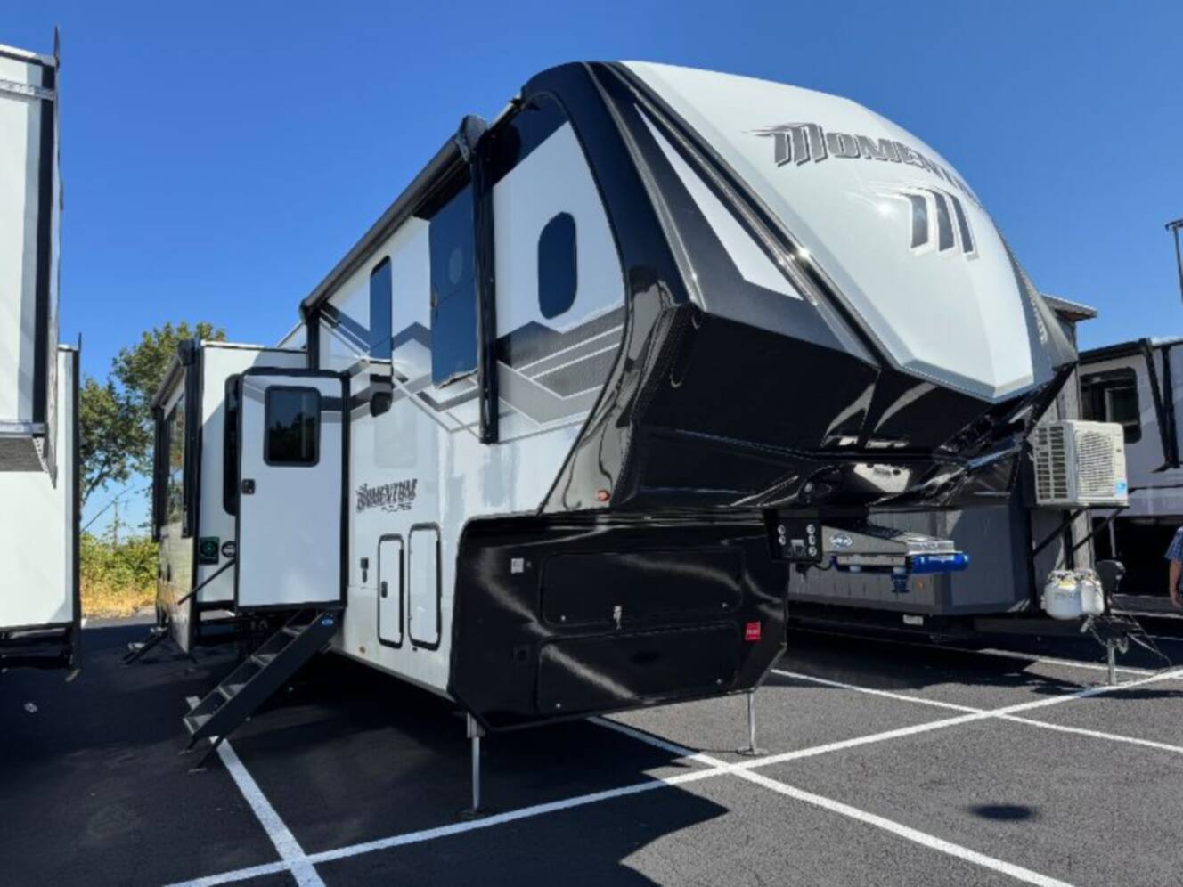 A photo of this 2025 Grand Design Momentum M-Class 395MS