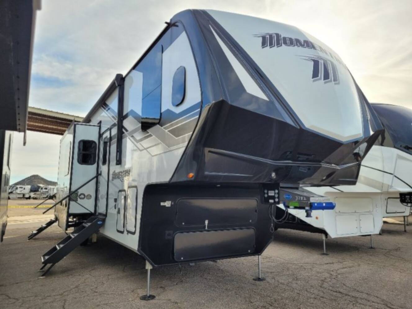 A photo of this 2025 Grand Design Momentum M-Class 344M