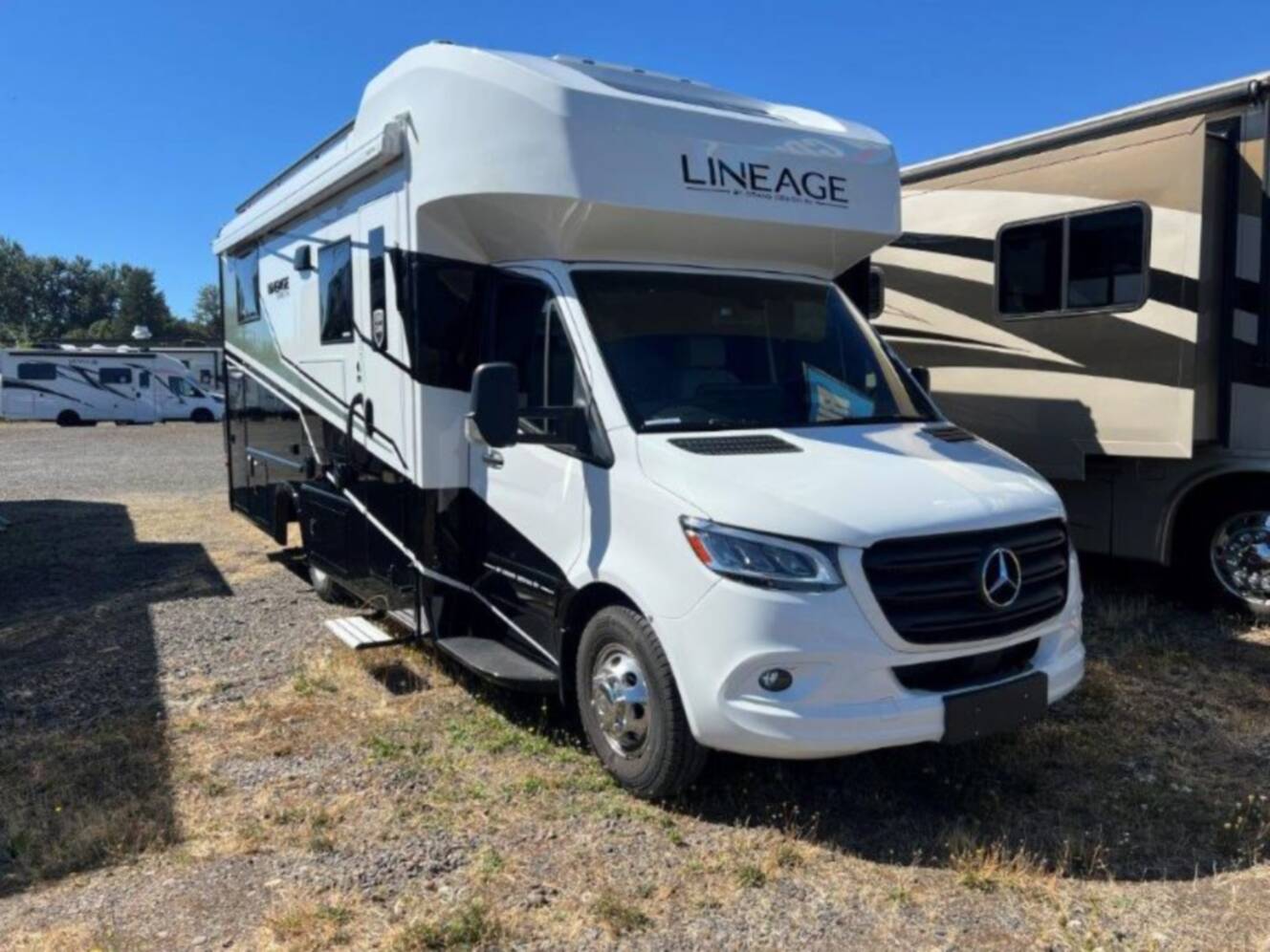 A photo of this 2026 Grand Design Lineage Series M 25TK