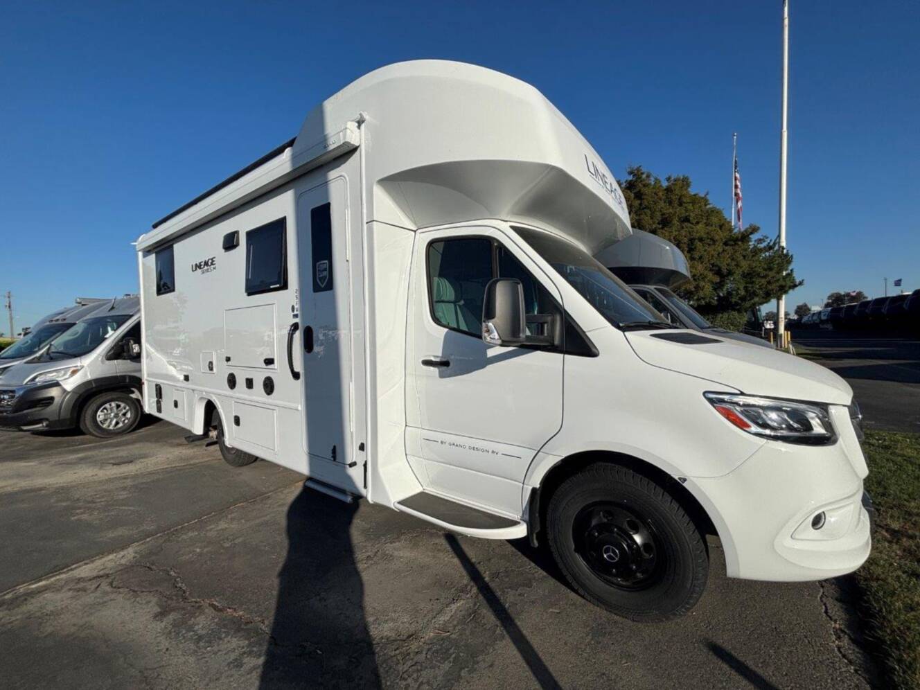 A photo of this 2026 Grand Design Lineage Series M 25FW