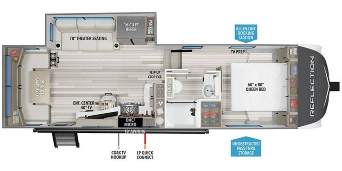 A photo of this 2026 Grand Design Reflection 150 Series 260RD