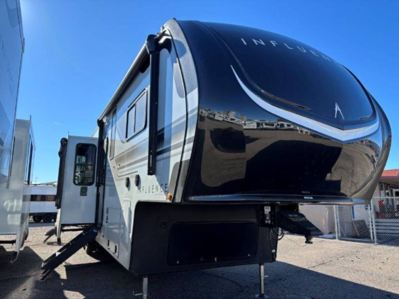 A photo of this 2026 Grand Design Influence 3904BH