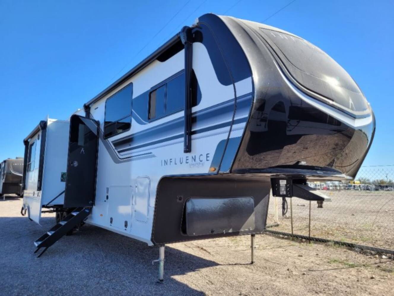 A photo of this 2026 Grand Design Influence 3804DS