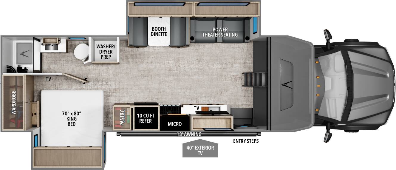 A photo of this 2026 Grand Design Lineage Series F 31ZW