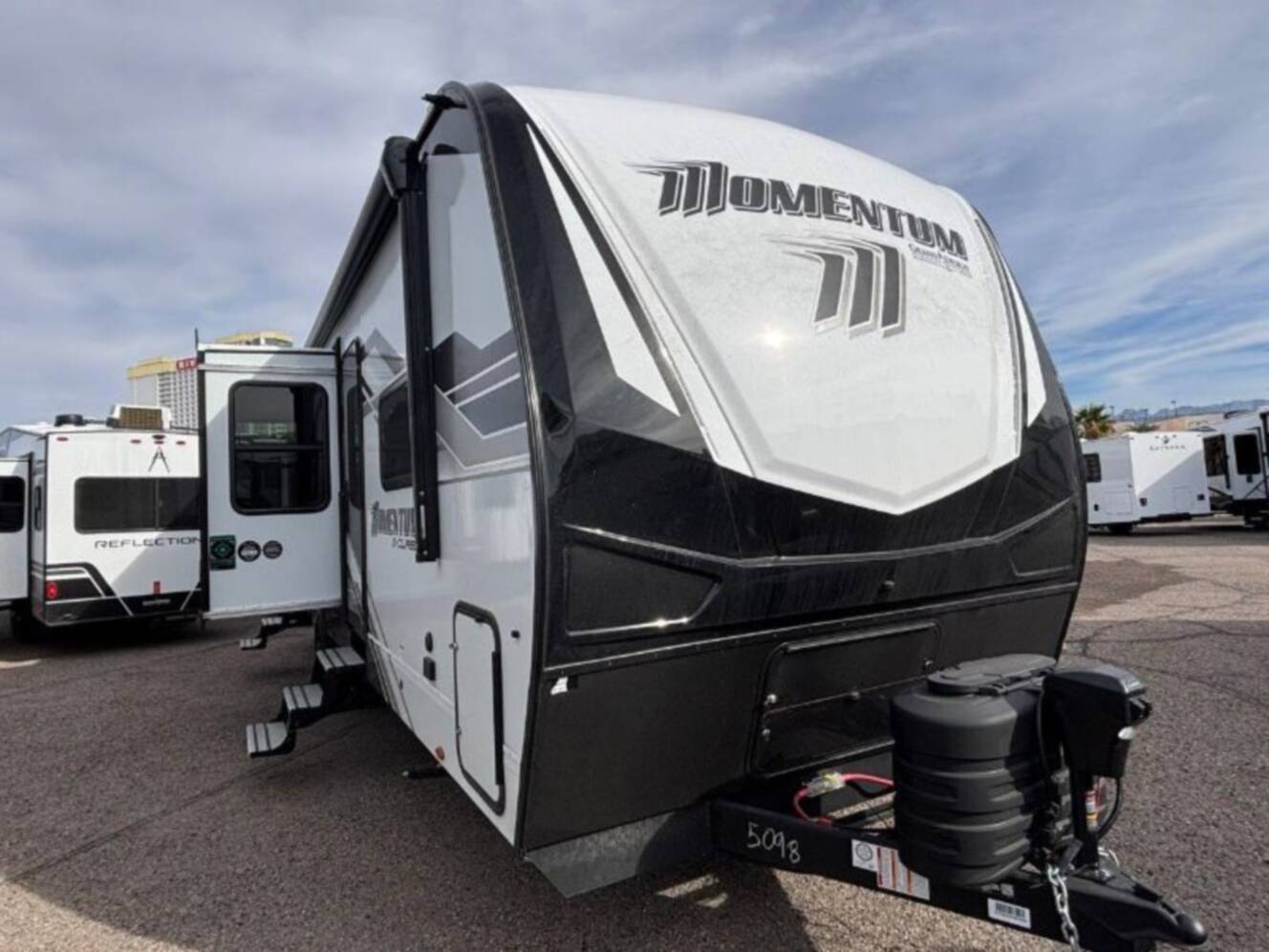 A photo of this 2026 Grand Design Momentum G-Class 30G