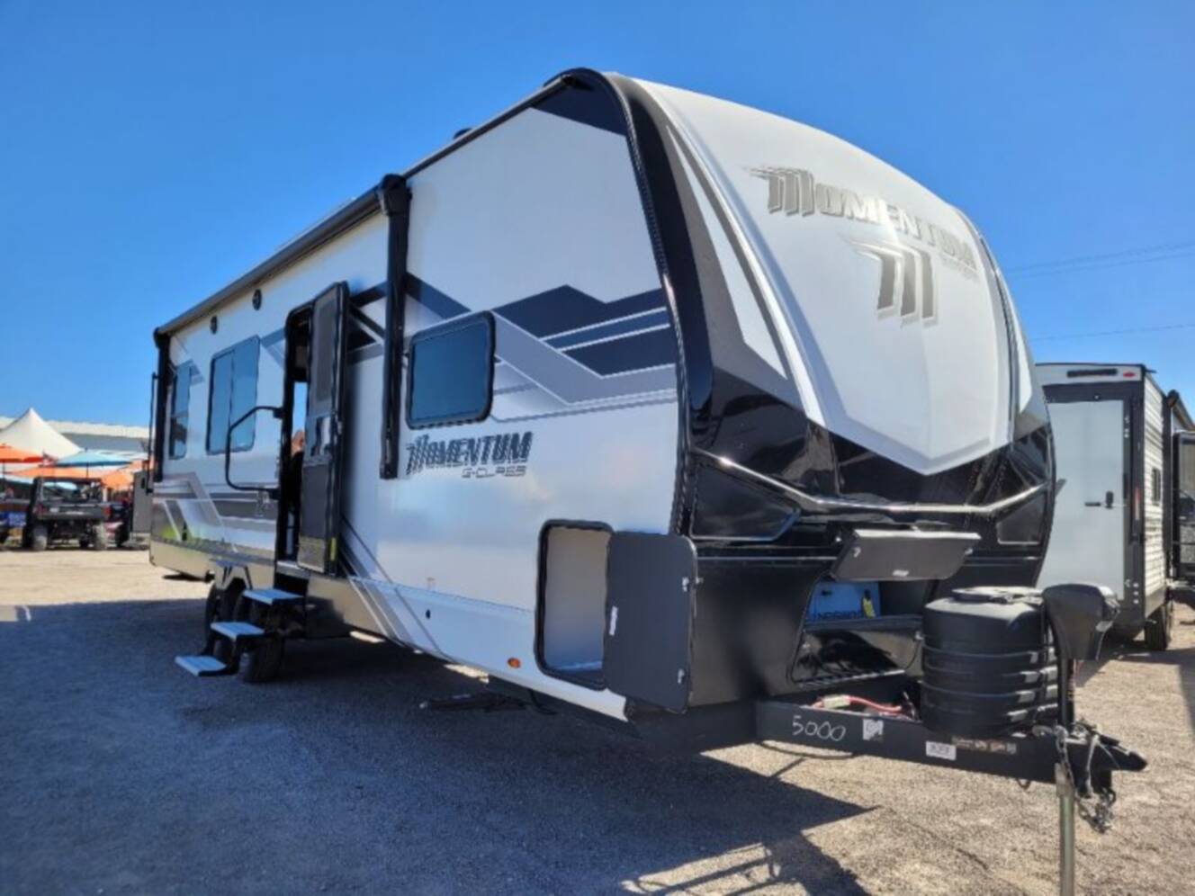 A photo of this 2026 Grand Design Momentum G-Class 27G