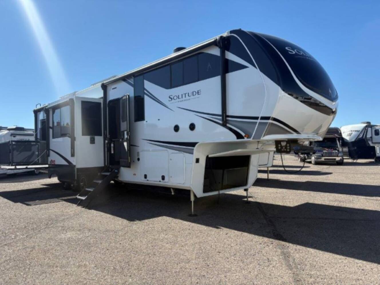 A photo of this 2026 Grand Design Solitude 414LJMJ