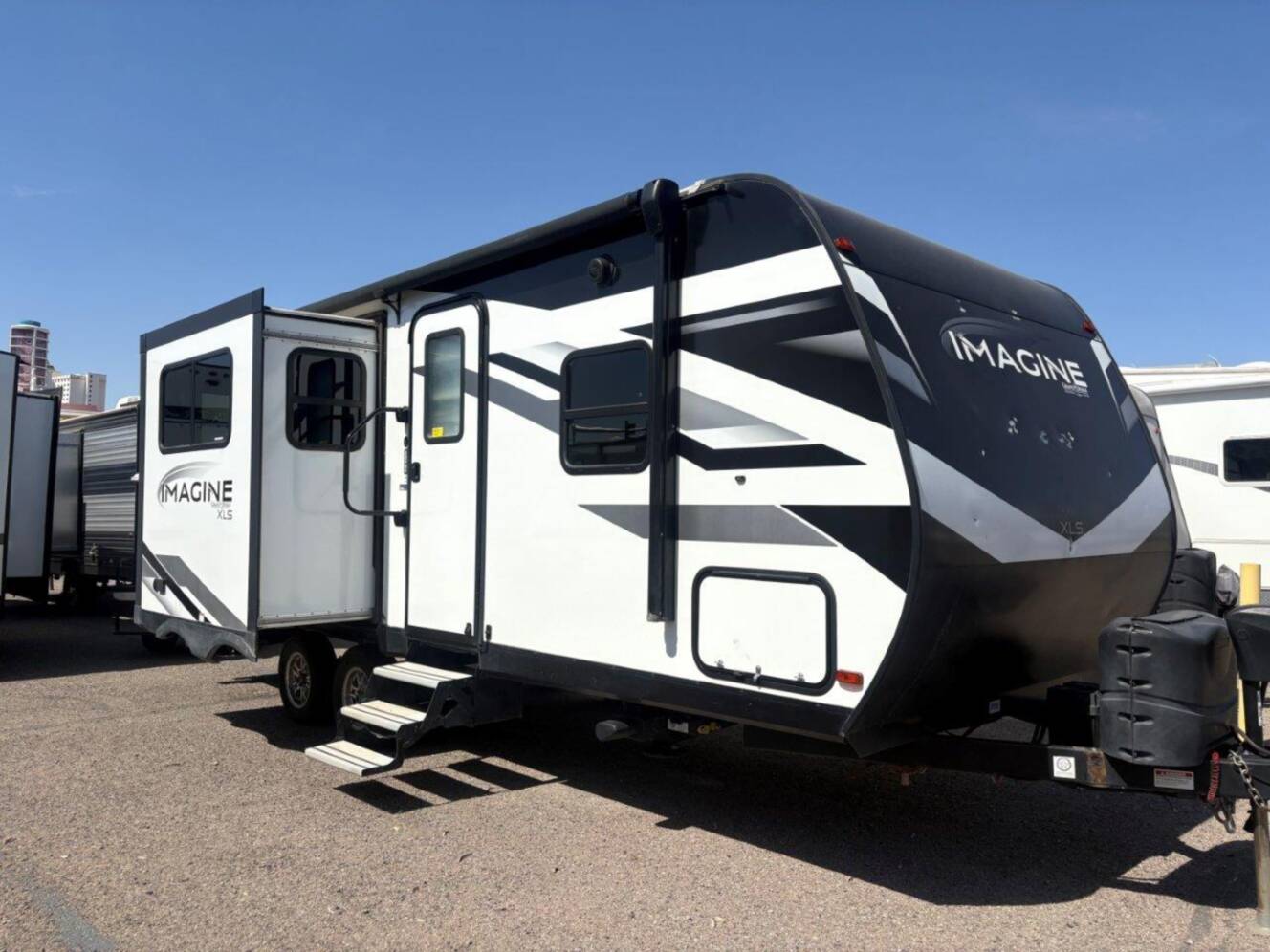 A photo of this 2022 Grand Design Imagine XLS 22RBE