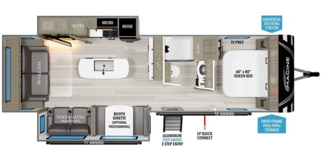 A photo of this 2026 Grand Design Imagine 2970RL
