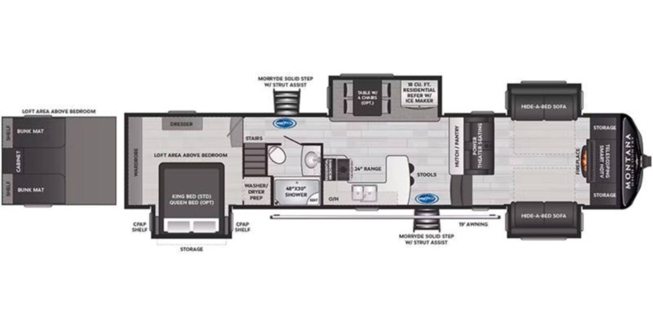 A photo of this 2026 Keystone Montana High Country 377FL