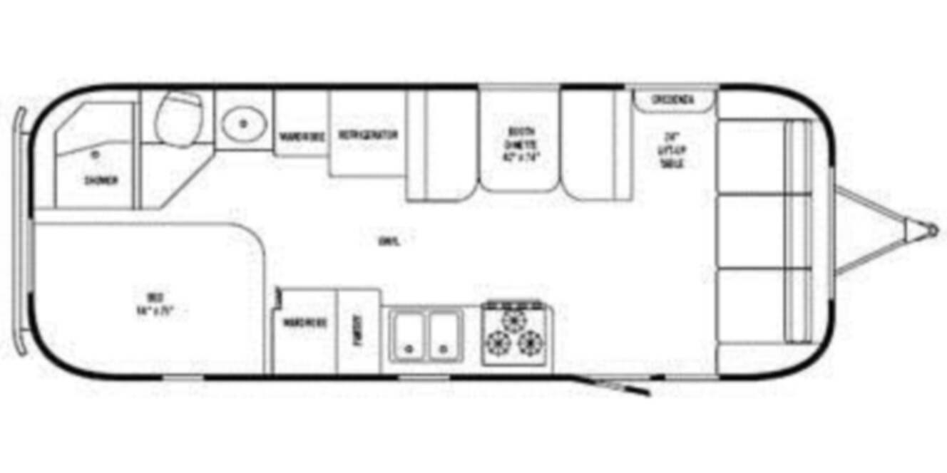 A photo of this 2006 Airstream Safari 25SS