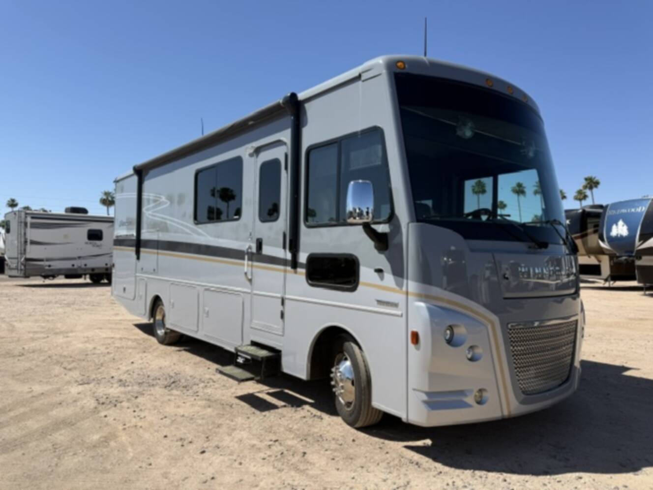 A photo of this 2021 Winnebago Adventurer 29B