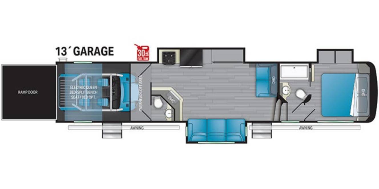 A photo of this 2022 Heartland Road Warrior RW 391
