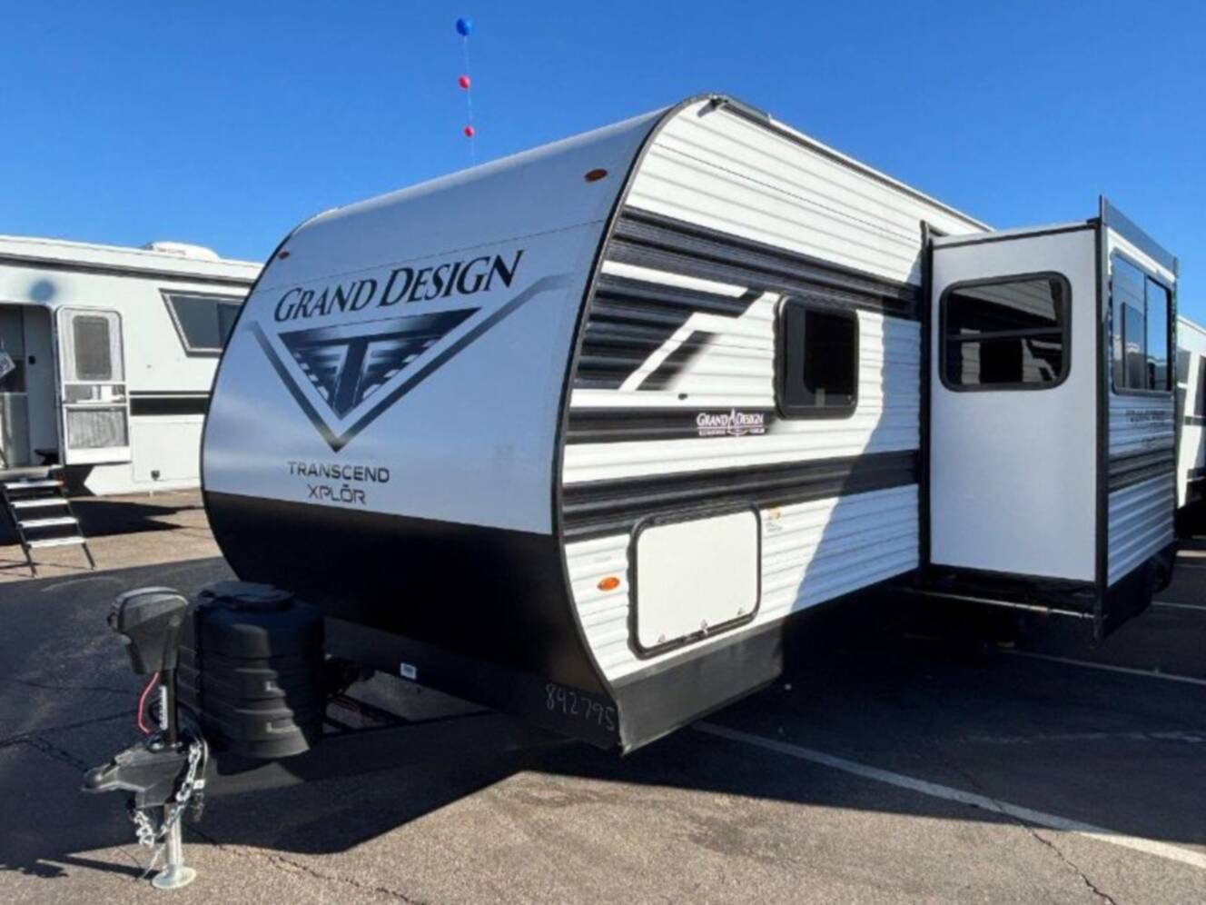 A photo of this 2026 Grand Design Transcend XPLOR 23BHX