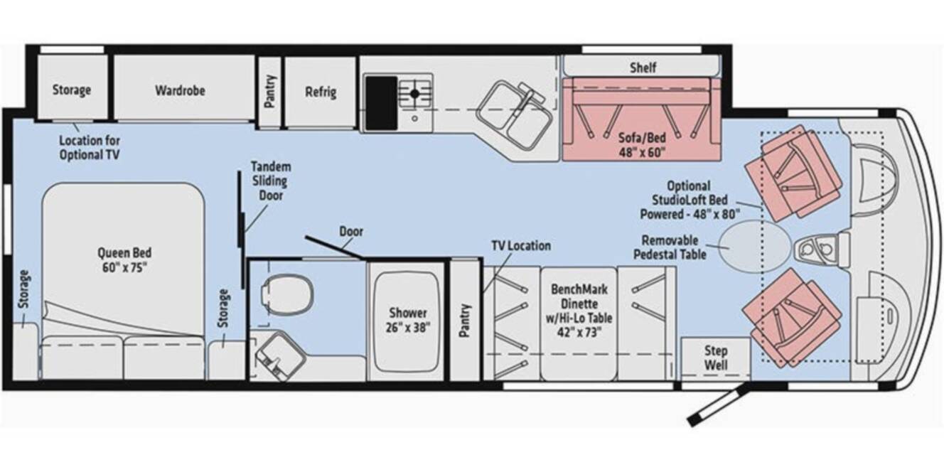 A photo of this 2021 Winnebago Adventurer 29B