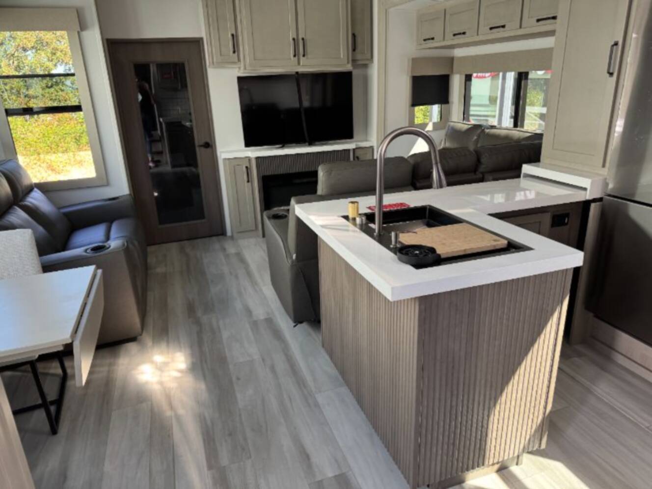 A photo of this 2025 Grand Design Momentum M-Class 395MS