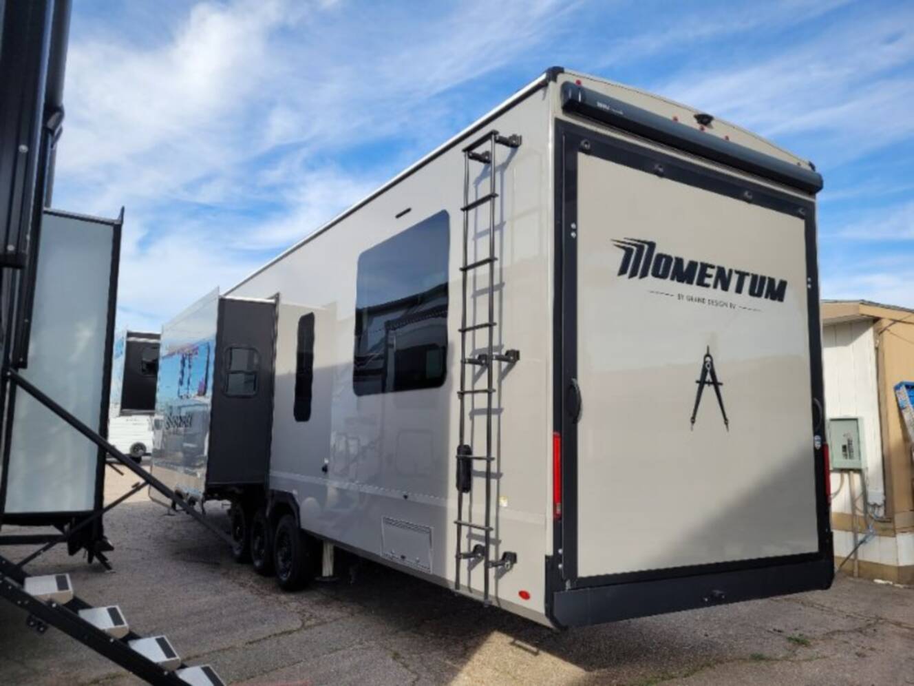 A photo of this 2026 Grand Design Momentum M-Class 395MS