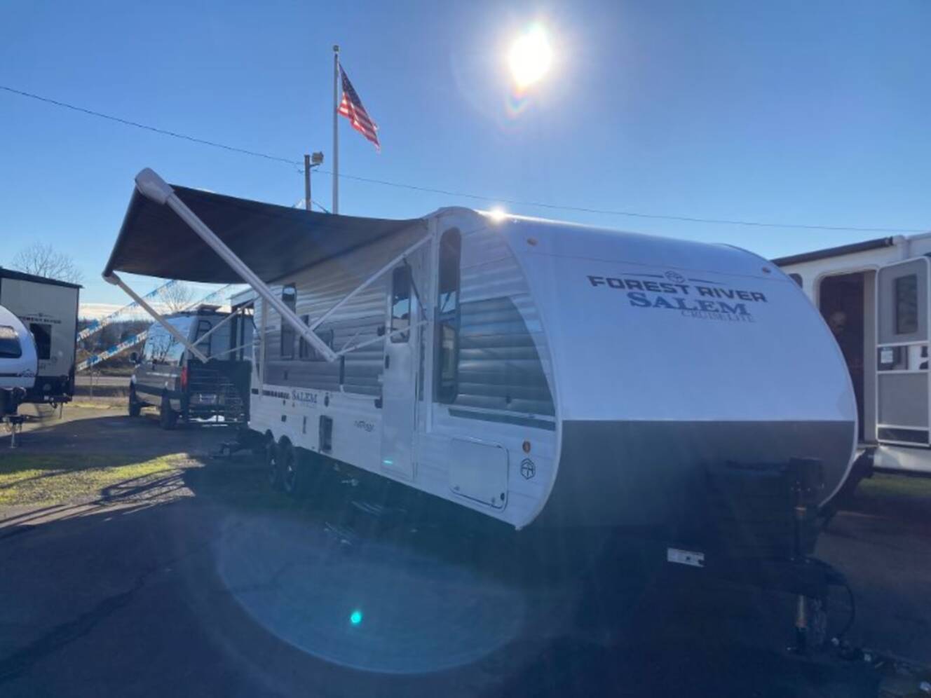 A photo of this 2025 Forest River Salem Cruise Lite 22VERANDA