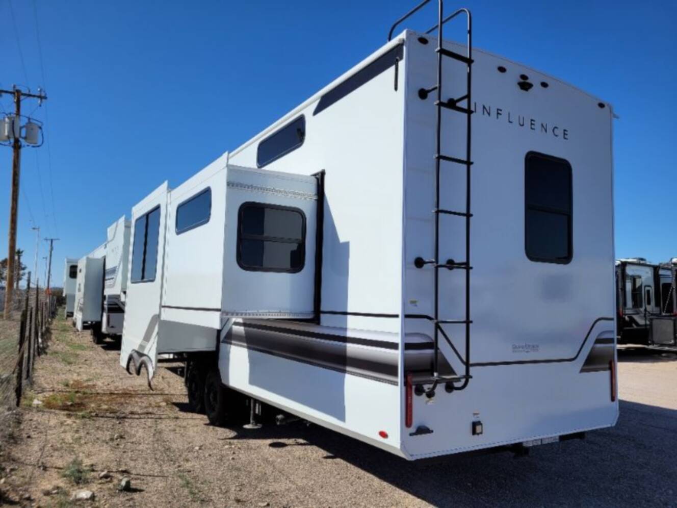 A photo of this 2026 Grand Design Influence 3804DS