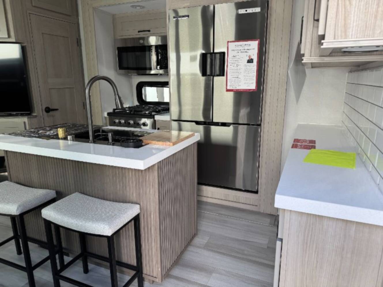 A photo of this 2025 Grand Design Momentum M-Class 351MS