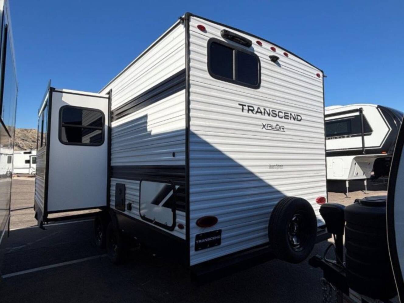 A photo of this 2026 Grand Design Transcend XPLOR 23BHX