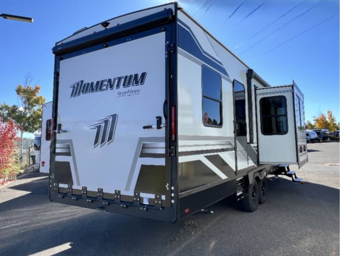 A photo of this 2026 Grand Design Momentum G-Class 29GS