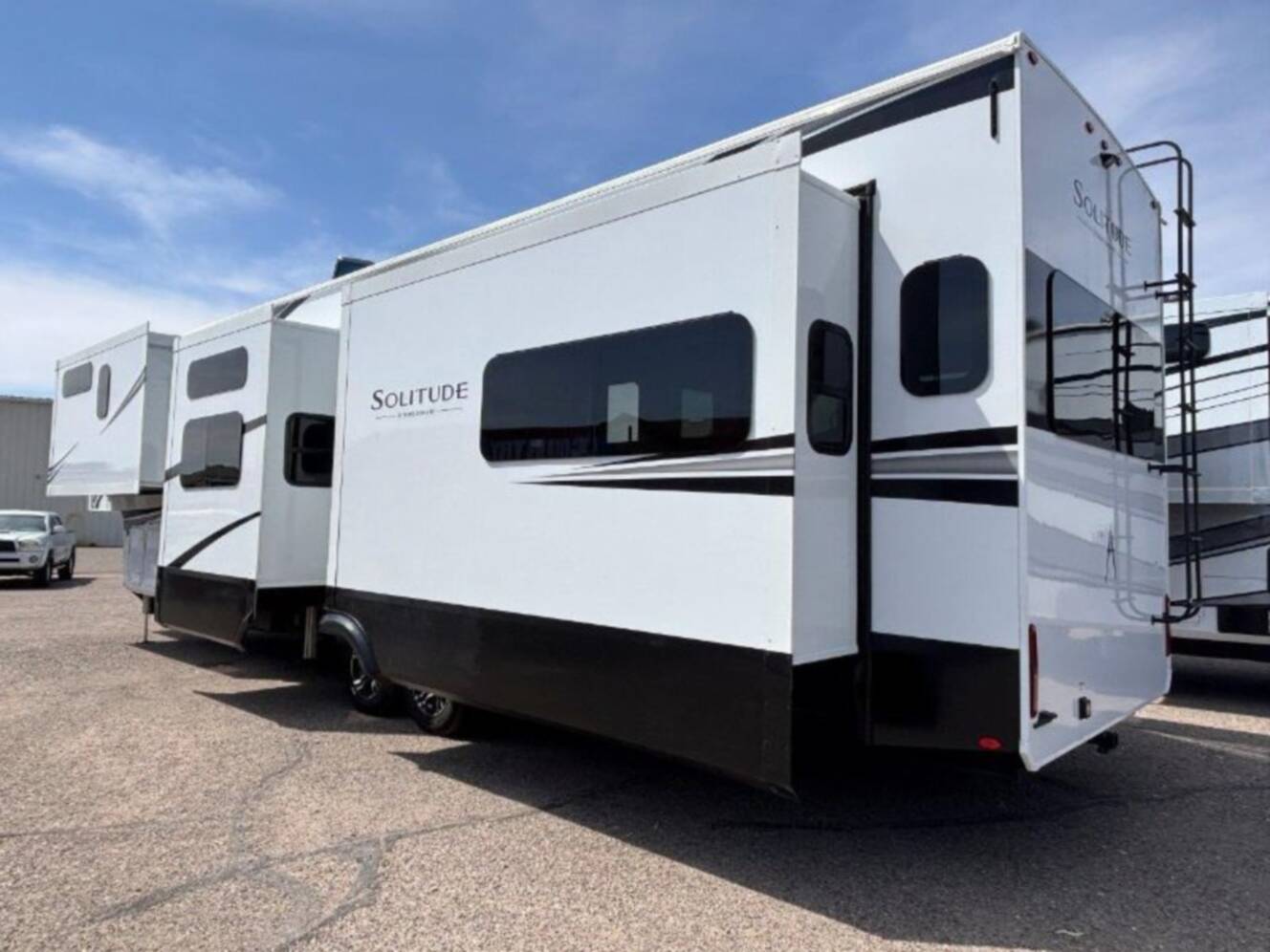 A photo of this 2025 Grand Design Solitude 388MBS