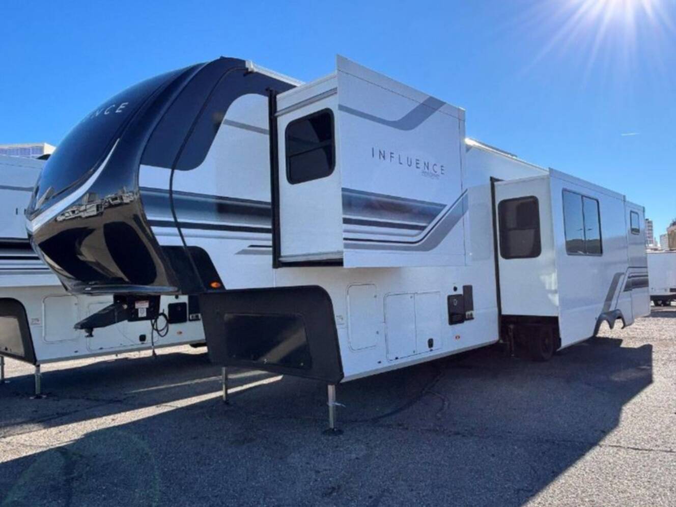 A photo of this 2026 Grand Design Influence 3904BH