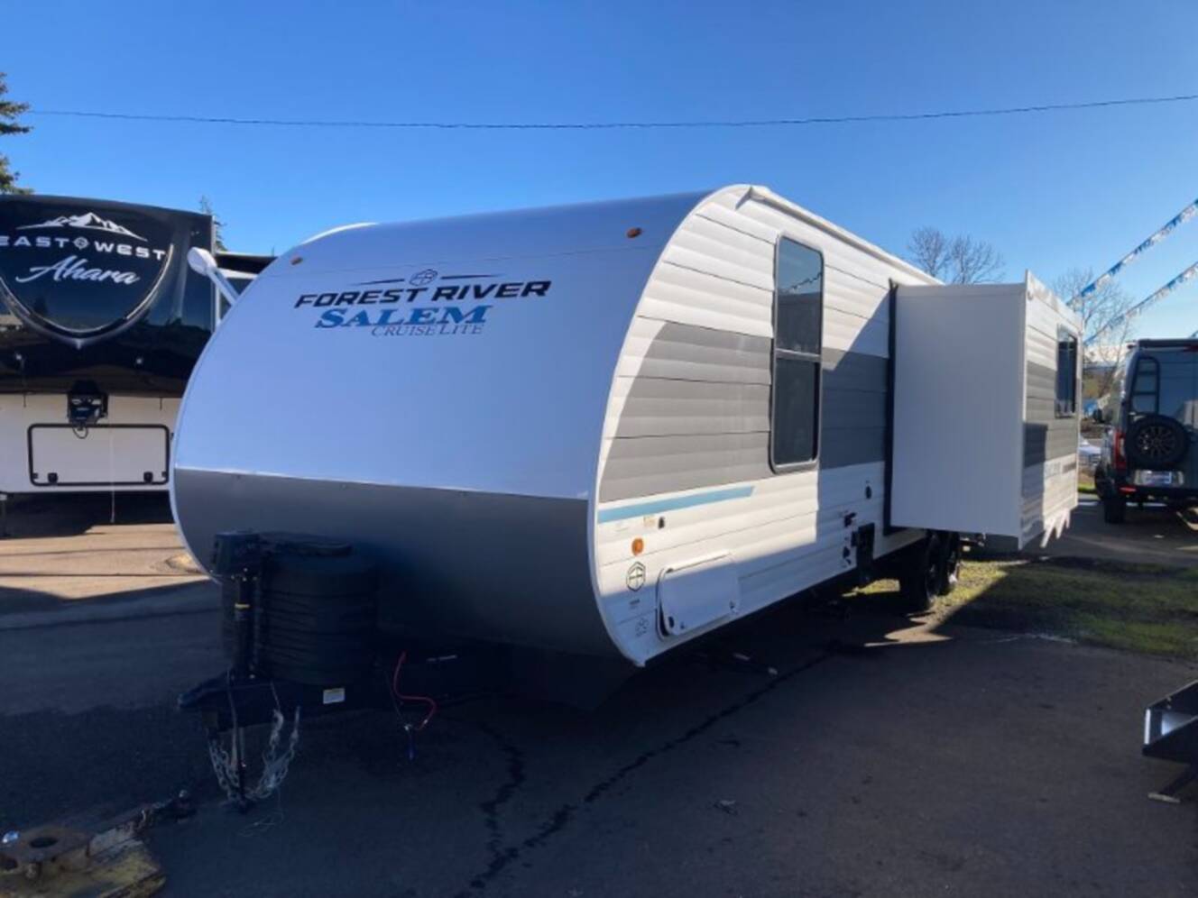 A photo of this 2025 Forest River Salem Cruise Lite 22VERANDA