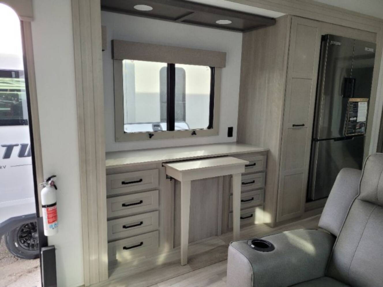 A photo of this 2025 Grand Design Momentum M-Class 344M