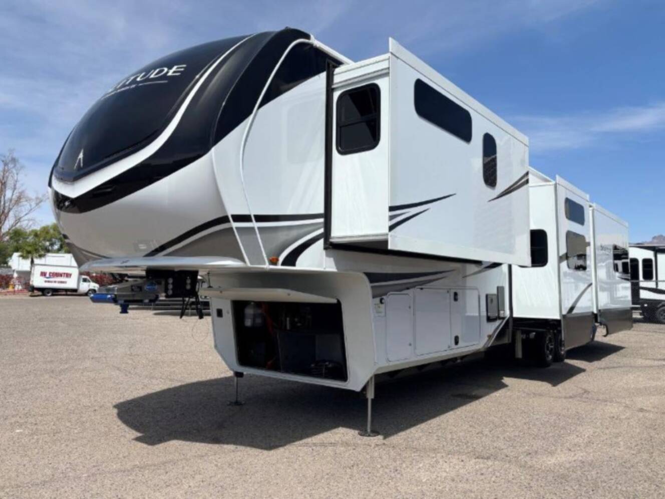 A photo of this 2025 Grand Design Solitude 388MBS