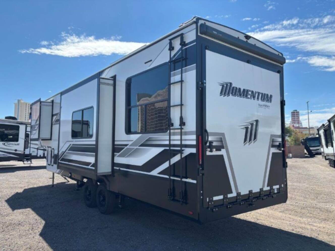 A photo of this 2026 Grand Design Momentum G-Class 325G