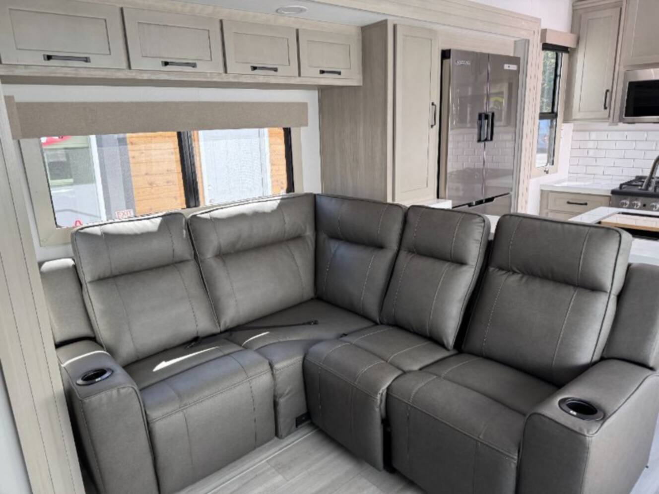 A photo of this 2025 Grand Design Momentum M-Class 395MS