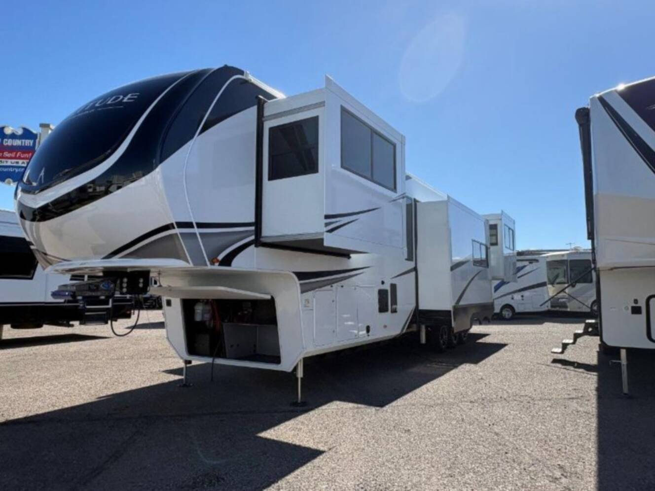 A photo of this 2026 Grand Design Solitude 414LJMJ