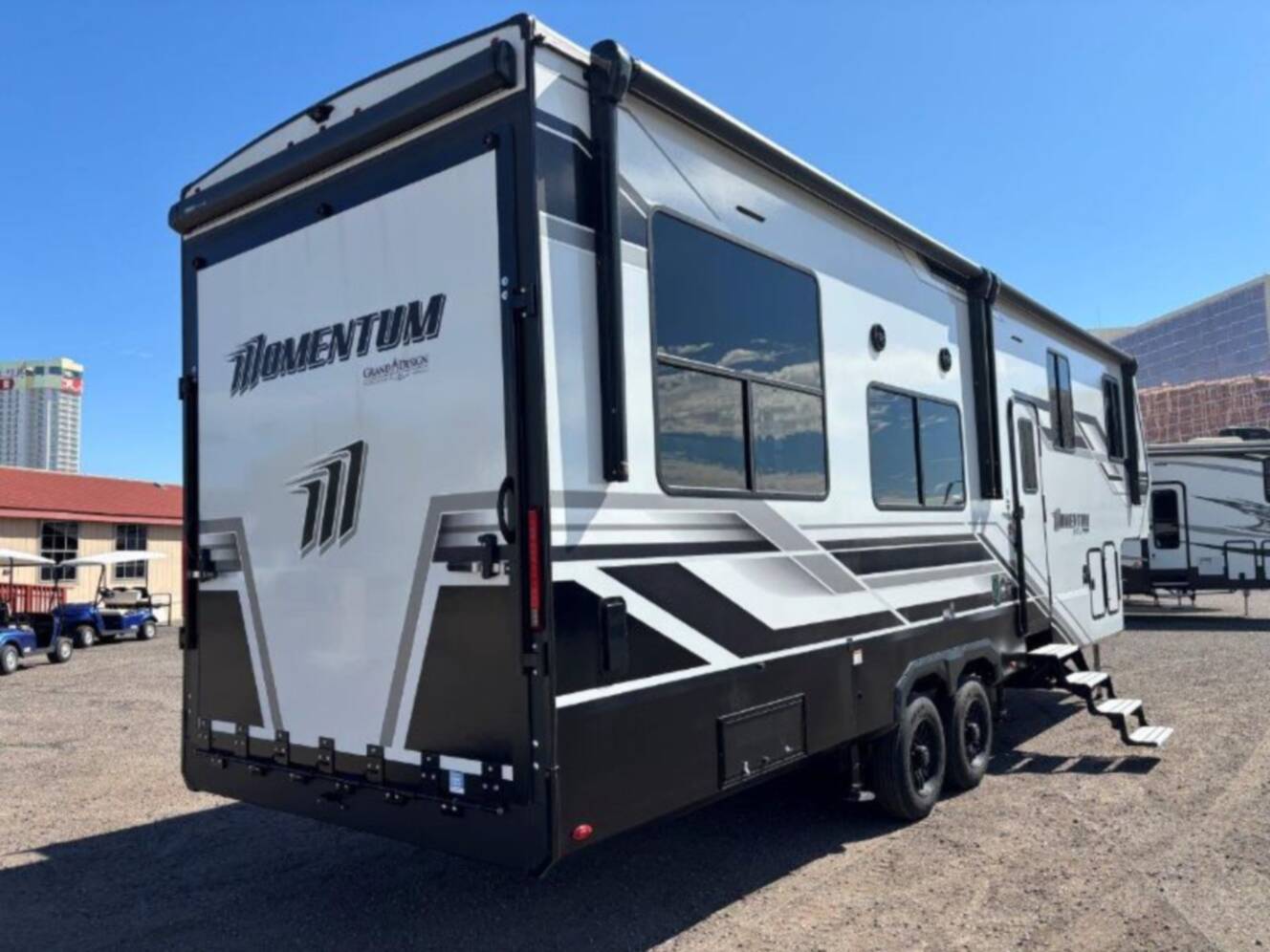 A photo of this 2026 Grand Design Momentum G-Class 325G