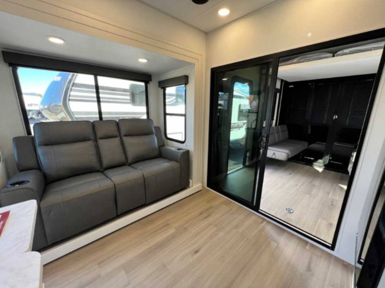 A photo of this 2026 Grand Design Momentum G-Class 29GS